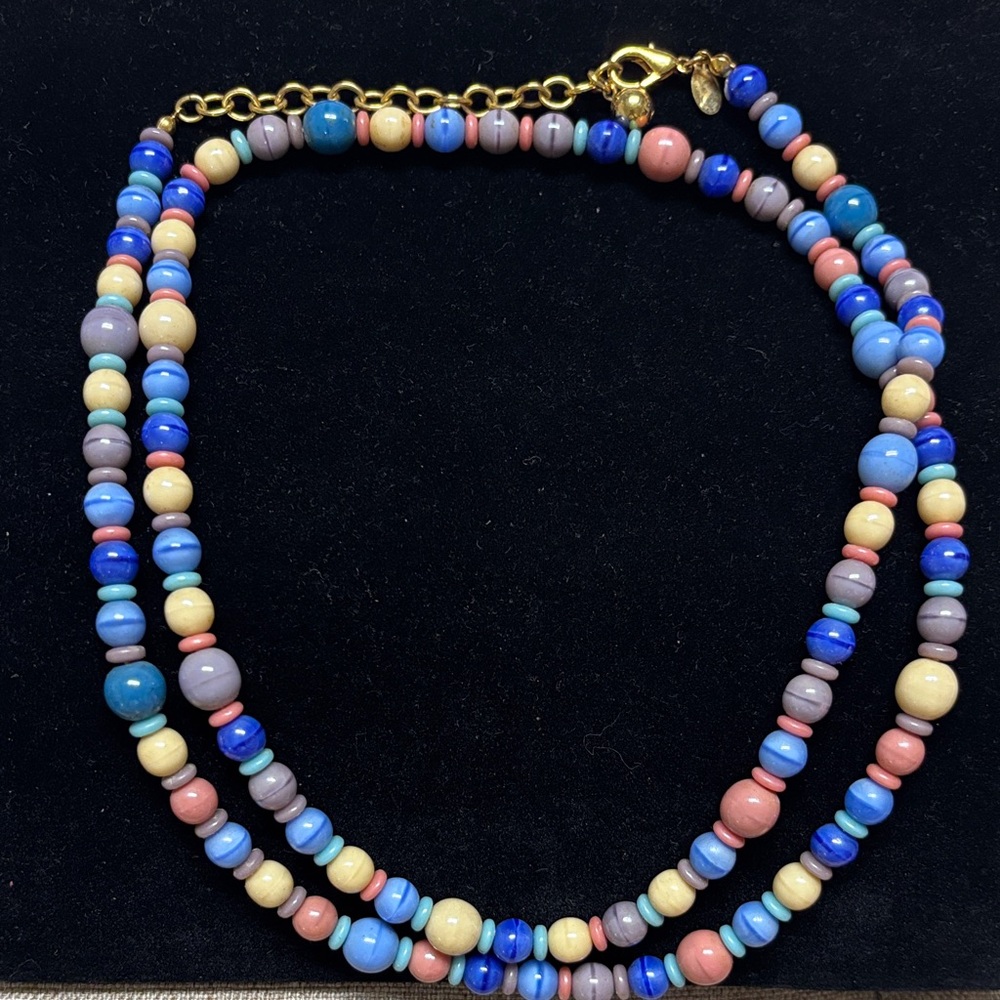 Colorful Beaded Necklace vintage
